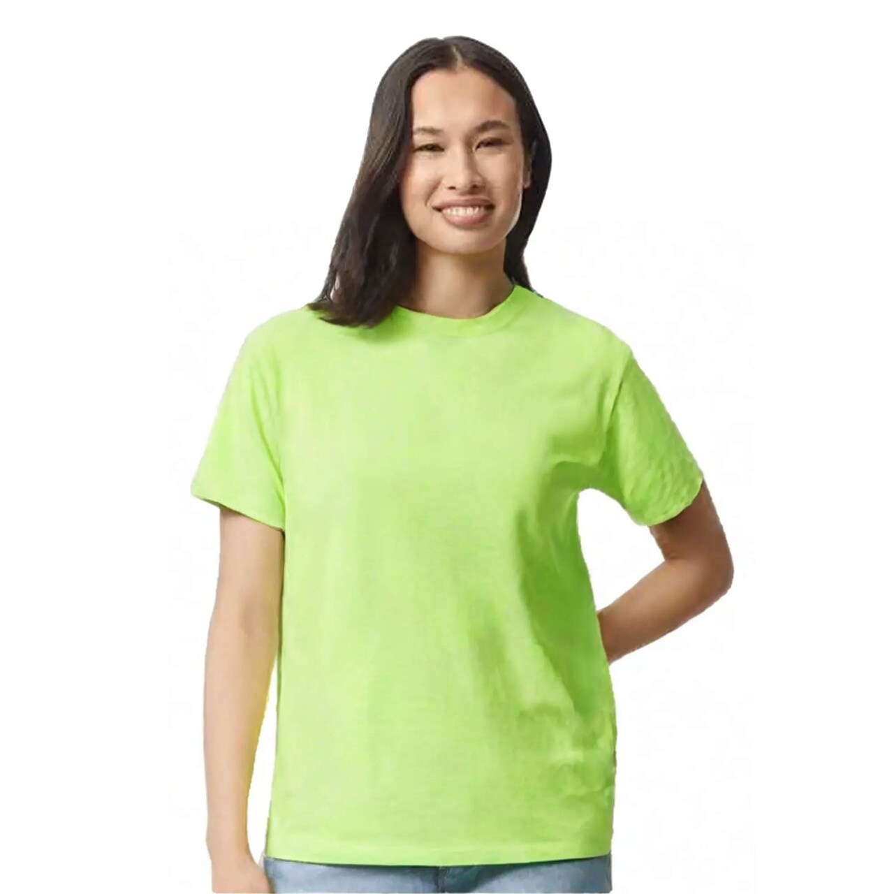 Heavy Cotton Crewneck T-Shirt for Layering style & Everyday Comfort Wear